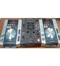 Аренда комплекта Pioneer DJM-400 и 2 шт. Pioneer CDJ-200